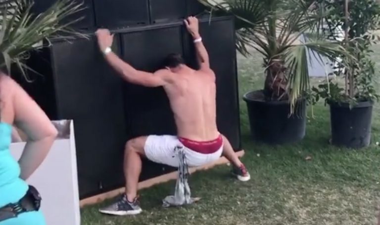 No one had a better time at Coachella than this guy