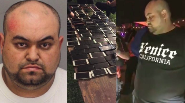 Man arrested for stealing over 100 cell phones at Coachella