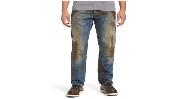 Nordstrom is selling jeans with fake mud on them for $425