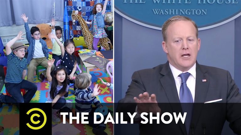 ‘The Daily Show’ hilariously turns Sean Spicer into a kindergarten teacher