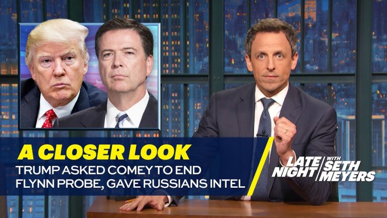 [Watch] Seth Meyers on Donald Trump’s week of way too many scandals