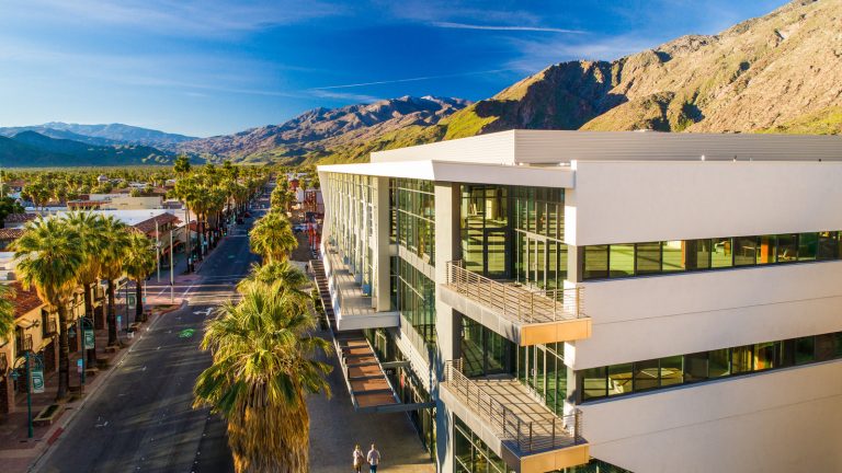 Super boring Palm Springs development to open in November