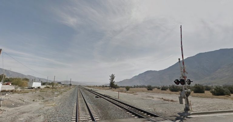 79-year-old man struck, killed by train in Cabazon