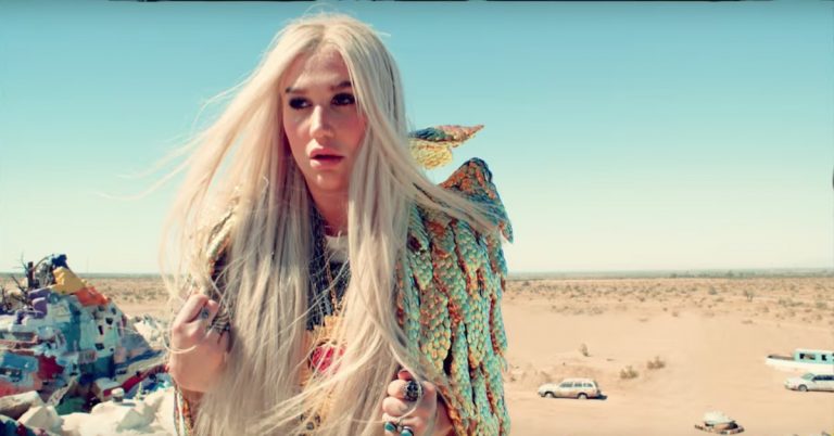 [WATCH} Kesha’s video for “Praying” was filmed at Salvation Mountain