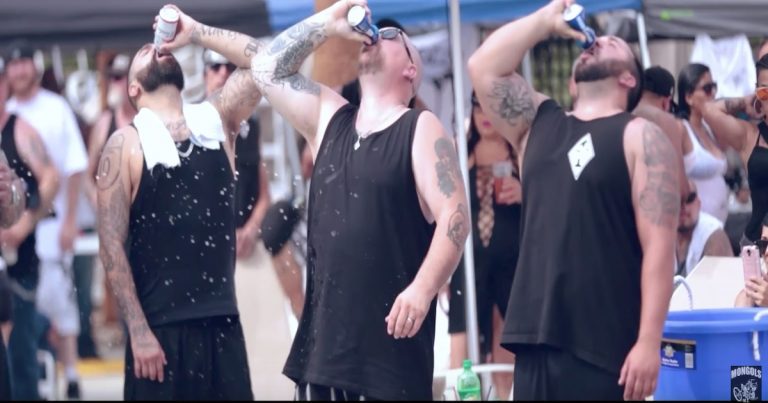 The Mongols posted a music video recapping their weekend in Palm Springs