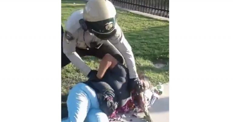 Riverside Co. Sheriff’s Dept. investigating after deputy takes down woman selling flowers