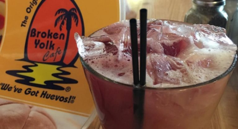 You can start your day with a ‘Breakfast Whiskey’ at The Broken Yolk Cafe in Palm Springs