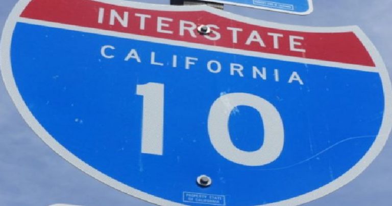 Pedestrian killed on 10 Freeway near Palm Springs