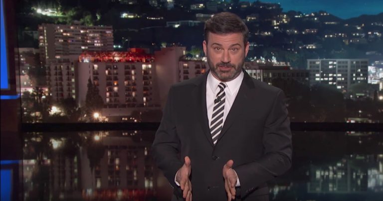 [WATCH] Jimmy Kimmel has a creative plan to save us from President Trump