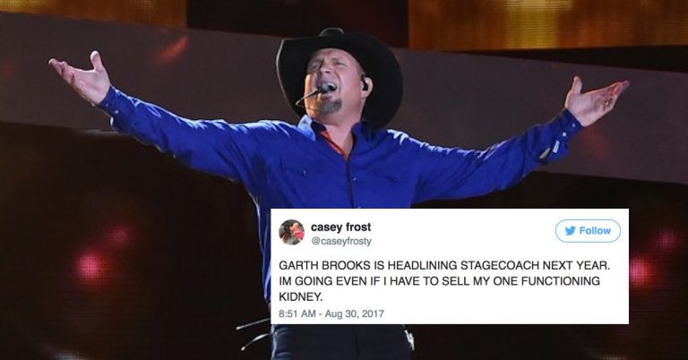 The Internet is stoked about Garth Brooks playing Stagecoach in Indio