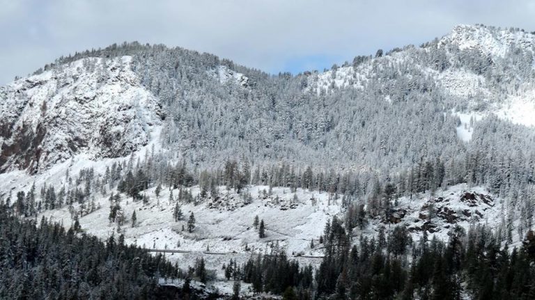 It’s already snowing in parts of California