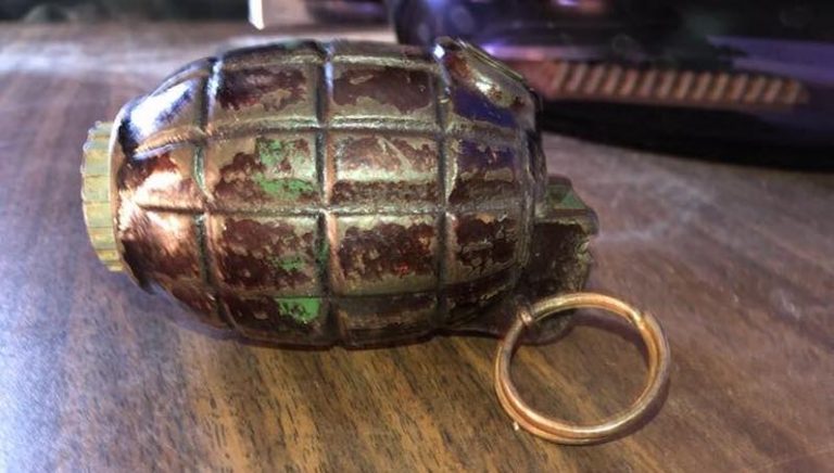 World War II grenade found at Indio thrift store