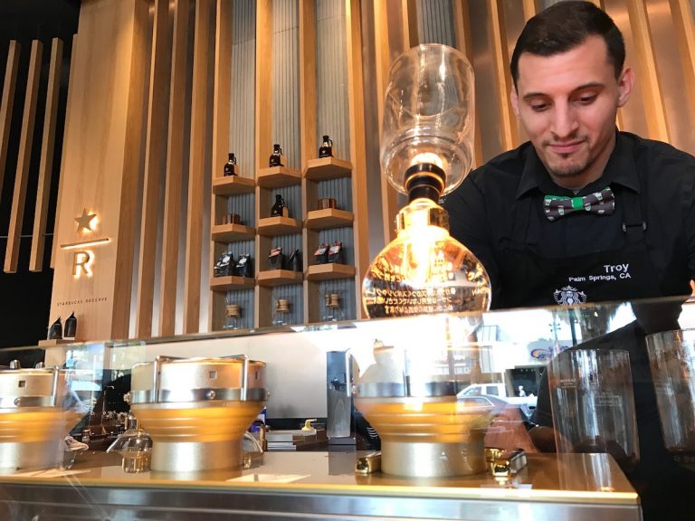 The new Palm Springs Starbucks Reserve: It’s not just coffee, it’s science, bitches!