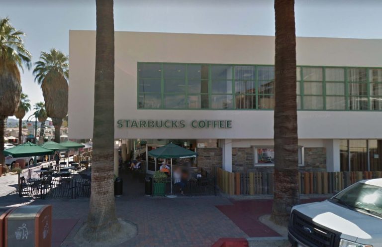 Can downtown Palm Springs survive two days without a Starbucks?