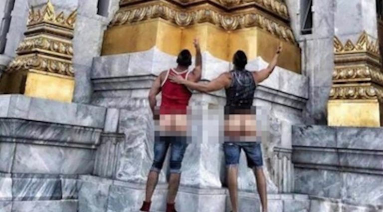 San Diego couple arrested for taking butt pic at temple in Thailand