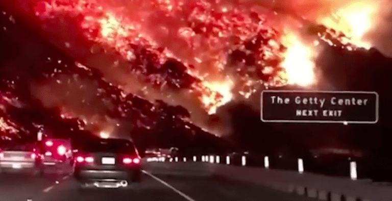 These videos of the Southern California fires are horrifying and surreal