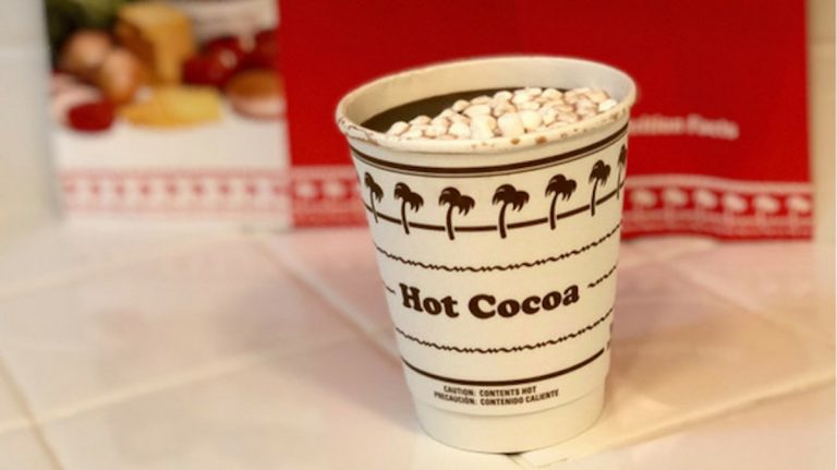 In-N-Out Burger has added hot cocoa to the menu