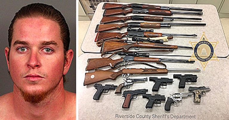 Bermuda Dunes man arrested, 16 firearms seized