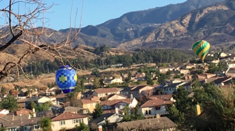 Police pull over two hot air balloons in Yucaipa