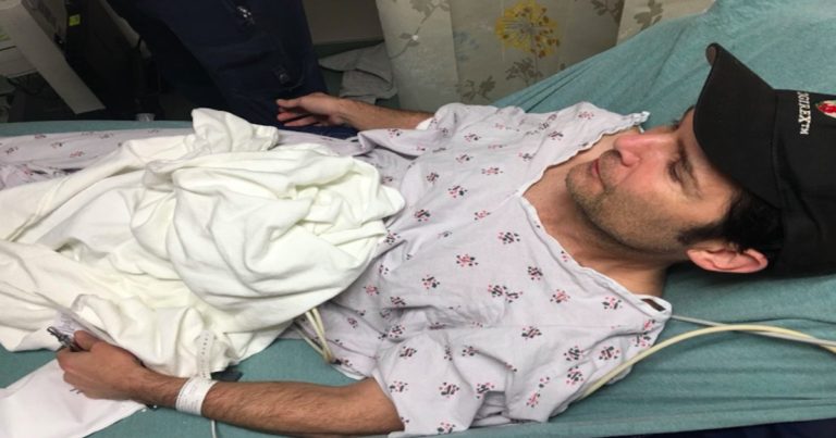 Corey Feldman claims he was stabbed while waiting at a stop light