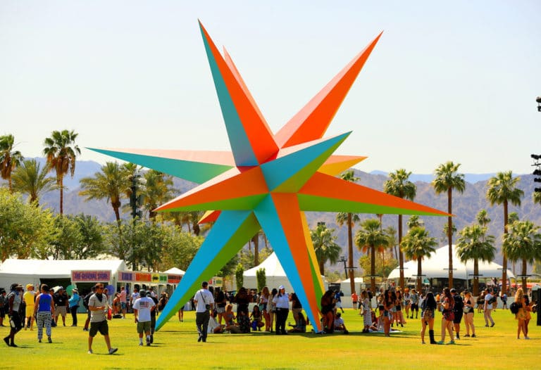 The city of Coachella is looking to buy a couple art pieces from Coachella Fest