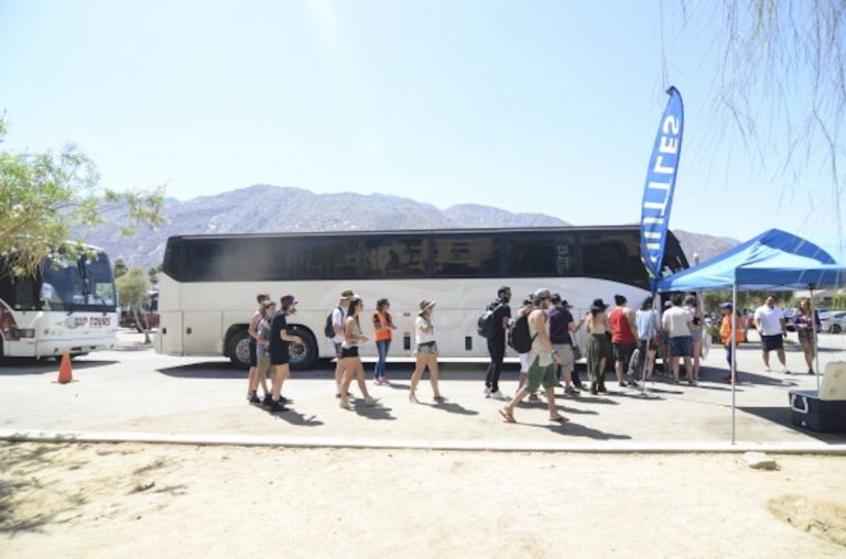 You can get a Coachella Shuttle Pass for sooooo cheap right now