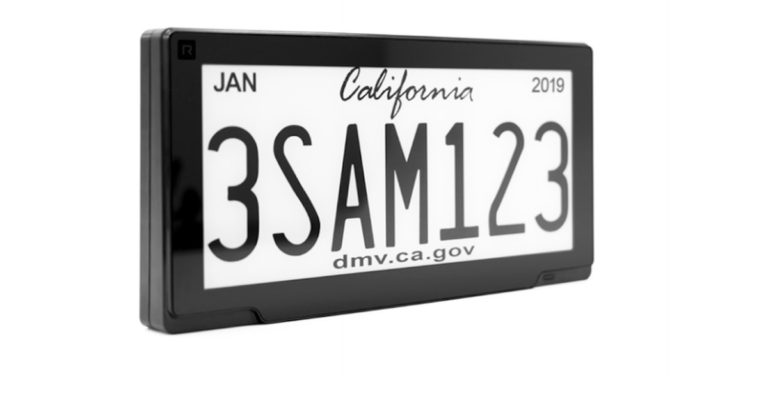 Expensive and totally unnecessary digital license plates are coming to California