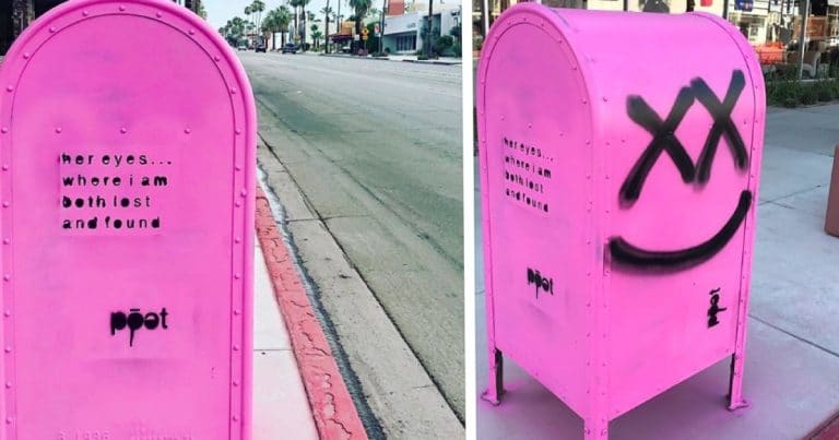 Palm Springs now has pink mailboxes (but not for long)