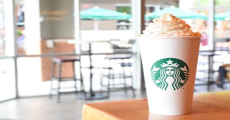 The Starbucks Pumpkin Spice Latte is back today