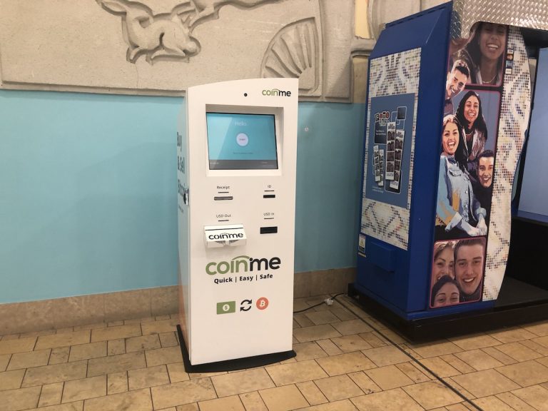 Oh thank God, the Palm Desert mall has a Bitcoin machine