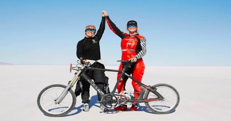 San Diego woman shatters record by pedaling her bike 183 mph