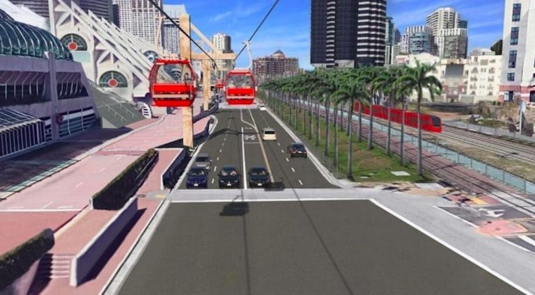 Report recommends building a skyway above downtown San Diego