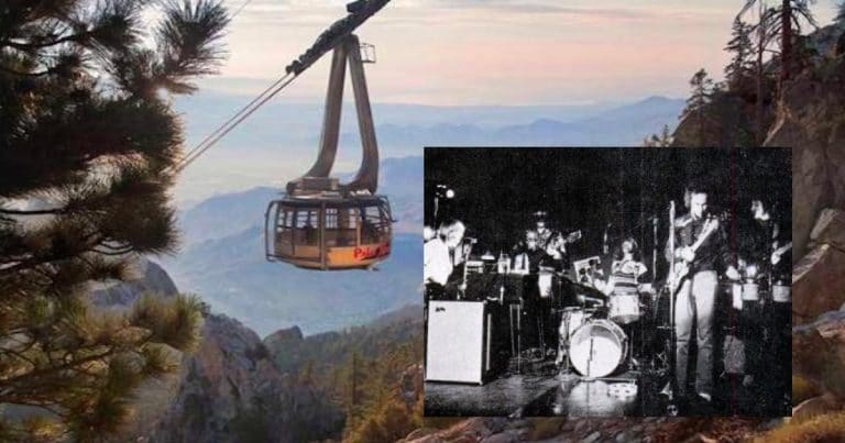 The Doors once played a show at the top of the Palm Springs Tramway