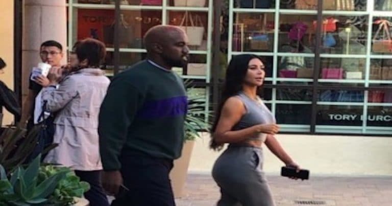 Kim Kardashian and Kanye West went shopping at the Cabazon Outlets