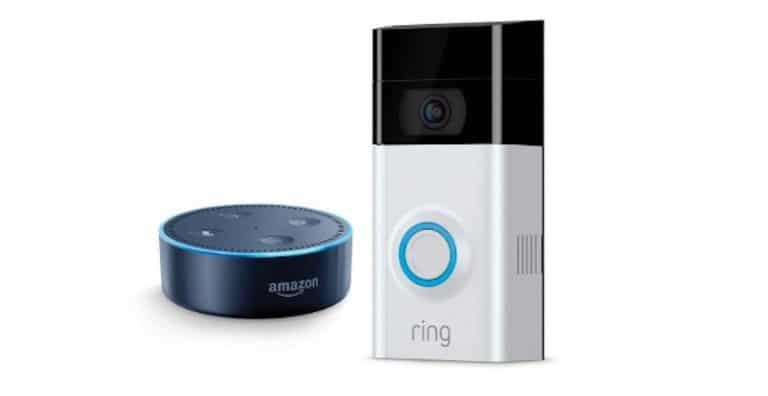 Grab a Ring doorbell for $60 off and get a free Echo Dot!