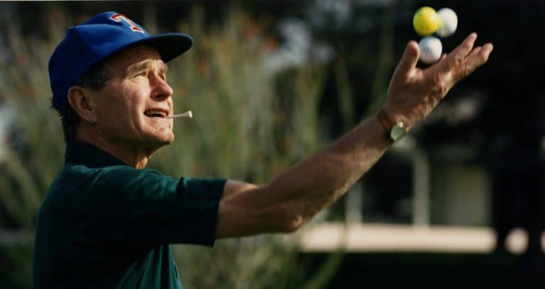 Photos: George H.W. Bush visits Sunnylands