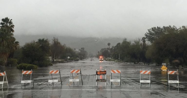 Here are the Coachella Valley rainfall totals from that huge Valentine’s Day storm