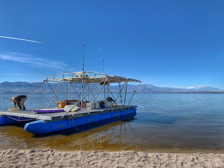 The Desert X 2019 guide to Terminal Lake Exploration Platform at the Salton Sea