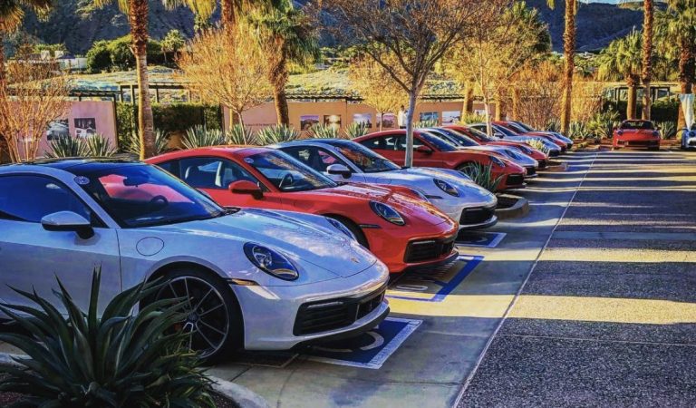 Here’s why you have seen so many damn Porsches lately in Palm Springs