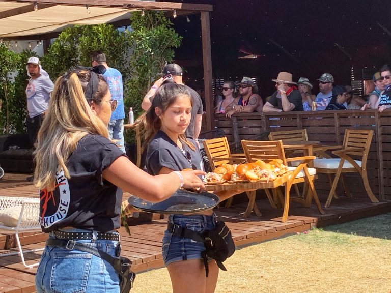 I went to Stagecoach early and Guy Fieri gave me free food