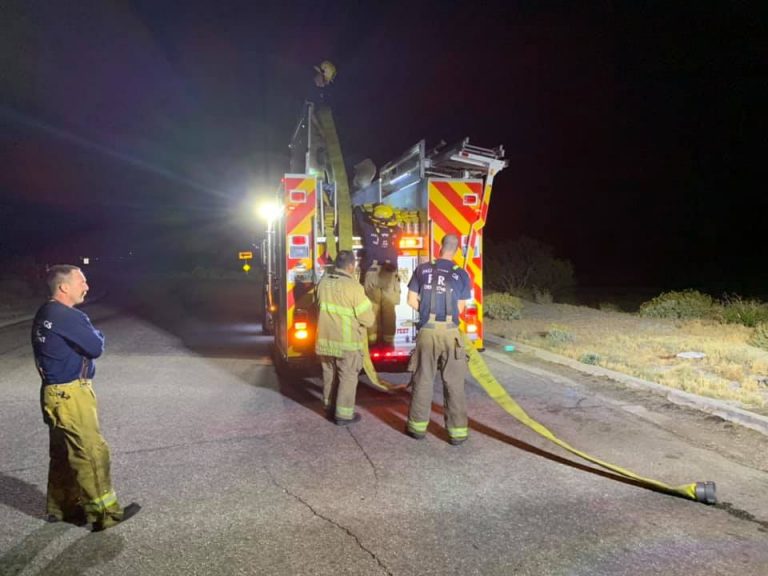 10 animals dead in Palm Springs mobile home fire