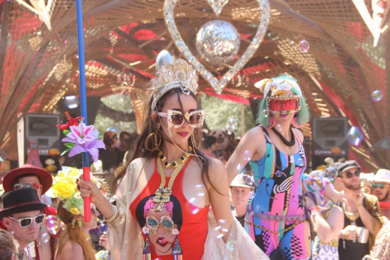 Into the whimsical wonderland of the Desert Hearts festival