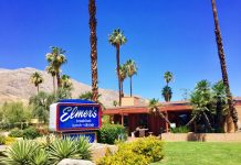 Some jerks vandalized Elmer’s restaurant in Palm Springs