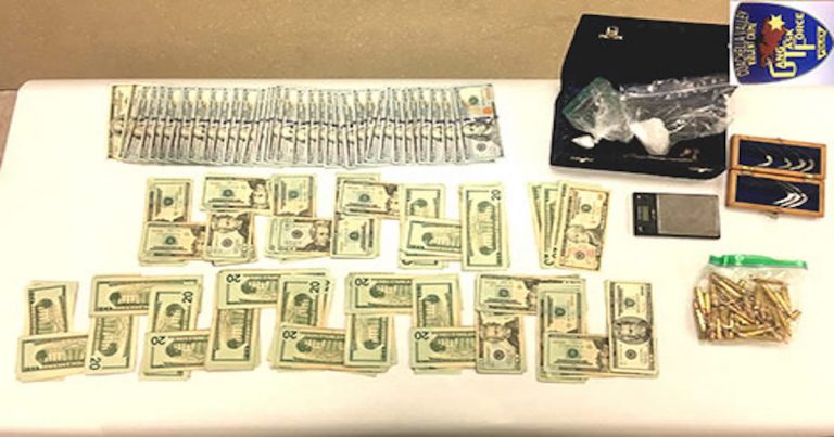 Meth, cocaine, ammo, cash seized at Thermal home.  1 arrested.