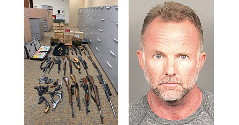 Domestic violence call leads to seizure of 31 firearms, 10,000 rounds of ammo in Indio