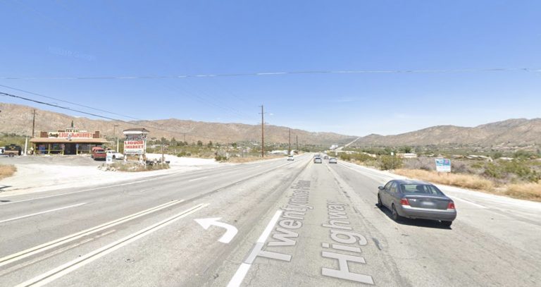 Pedestrian struck, killed on Highway 62 in Morongo Valley