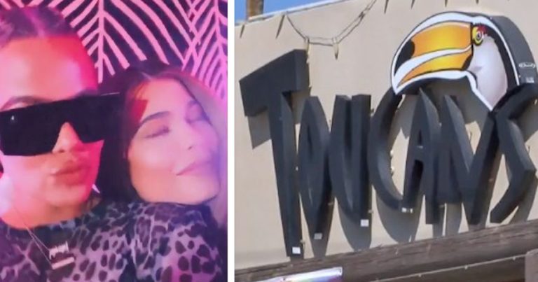 The Kardashians partied it up at Toucans in Palm Springs on Saturday night