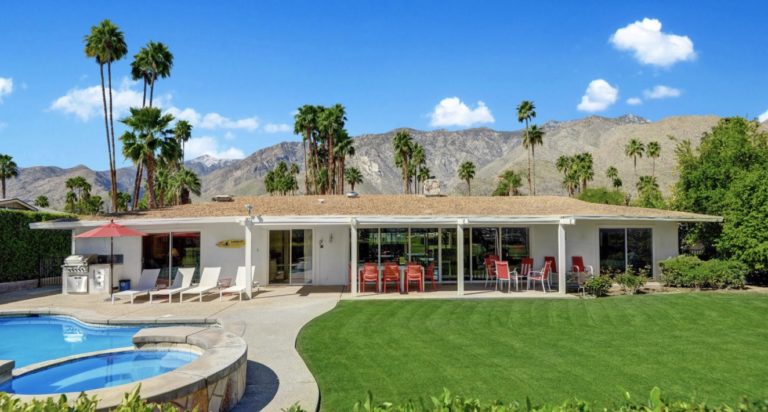 For just over $1 million, you can buy this Palm Springs pad once owned by Walt Disney