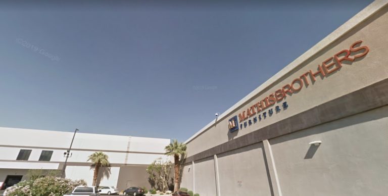 Mathis Brothers furniture in Indio has temporarily closed (again)