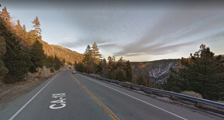 Homicide investigation underway after body found in turn-out on Hwy. 18 near Big Bear